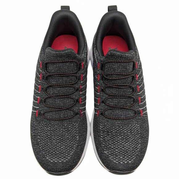 👟 NEW! Black/Red EZ ON Walkers - Men's US 9 - Picture 6 of 8